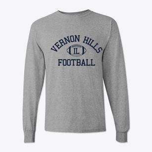 Vernon Hills Illinois Football Classic Long Sleeve T-Shirt