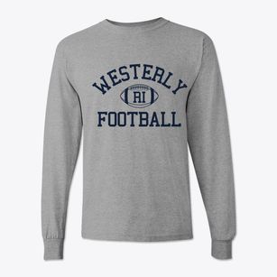 Westerly Rhode Island Football Classic Long Sleeve T-Shirt