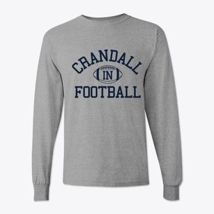 Crandall Indiana Football Classic Long Sleeve T-Shirt