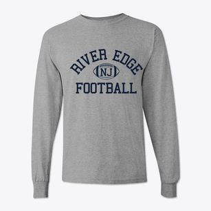 River Edge New Jersey Football Classic Long Sleeve T-Shirt