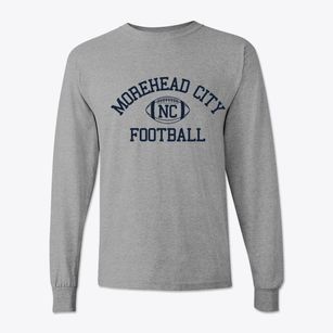 Morehead City North Carolina Football Classic Long Sleeve T-Shirt