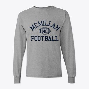 Mcmillan North Carolina Football Classic Long Sleeve T-Shirt