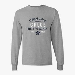 Chloe West Virginia General Supply Classic Long Sleeve T-Shirt