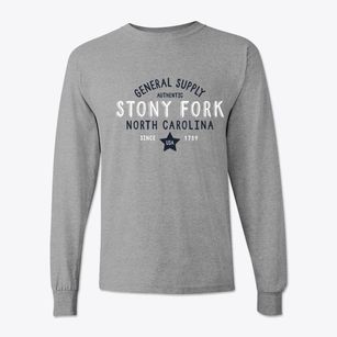 Stony Fork North Carolina General Supply Classic Long Sleeve T-Shirt