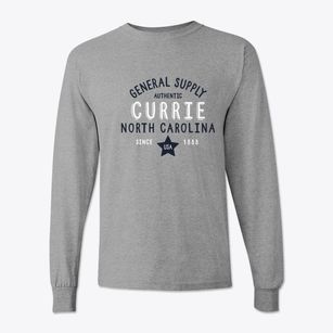 Currie North Carolina General Supply Classic Long Sleeve T-Shirt
