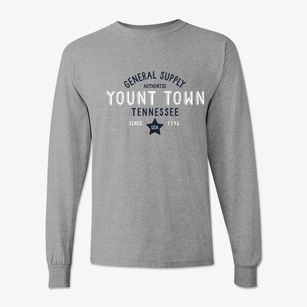 Yount Town Tennessee General Supply Classic Long Sleeve T-Shirt