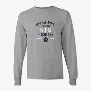 Kew Michigan General Supply Classic Long Sleeve T-Shirt