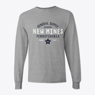 New Mines Pennsylvania General Supply Classic Long Sleeve T-Shirt
