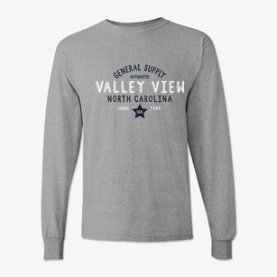 Valley View North Carolina General Supply Classic Long Sleeve T-Shirt