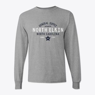 North Elkin North Carolina General Supply Classic Long Sleeve T-Shirt