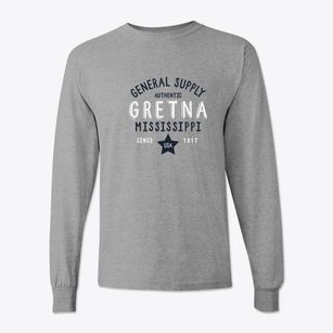 Gretna Mississippi General Supply Classic Long Sleeve T-Shirt