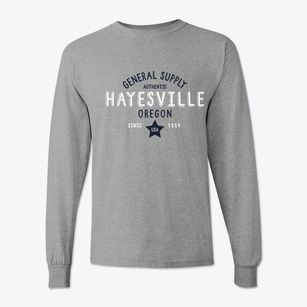 Hayesville Oregon General Supply Classic Long Sleeve T-Shirt