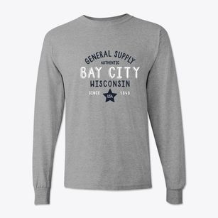 Bay City Wisconsin General Supply Classic Long Sleeve T-Shirt