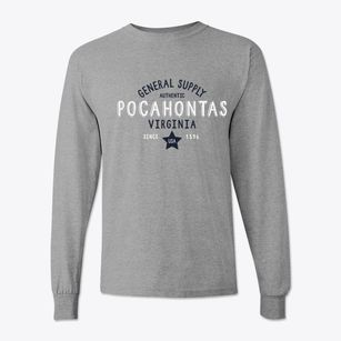 Pocahontas Virginia General Supply Classic Long Sleeve T-Shirt