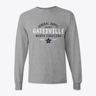 Gatesville North Carolina General Supply Classic Long Sleeve T-Shirt