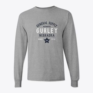 Gurley Nebraska General Supply Classic Long Sleeve T-Shirt
