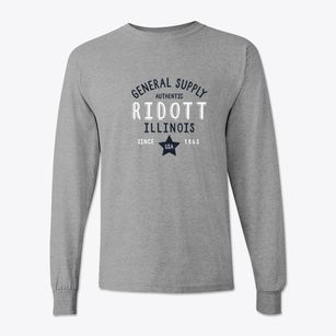 Ridott Illinois General Supply Classic Long Sleeve T-Shirt