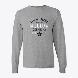 Willow Oklahoma General Supply Classic Long Sleeve T-Shirt