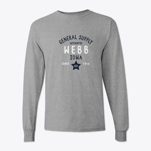 Webb Iowa General Supply Classic Long Sleeve T-Shirt