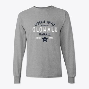 Olowalu Hawaii General Supply Classic Long Sleeve T-Shirt