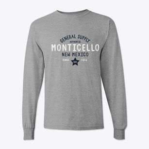 Monticello New Mexico General Supply Classic Long Sleeve T-Shirt