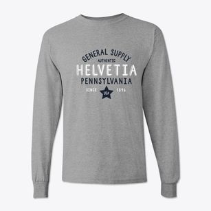 Helvetia Pennsylvania General Supply Classic Long Sleeve T-Shirt