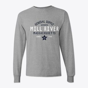 Mill River Massachusetts General Supply Classic Long Sleeve T-Shirt