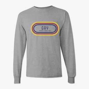 Gay North Carolina Color Loop Classic Long Sleeve T-Shirt
