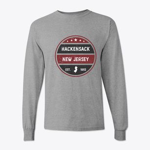 Hackensack New Jersey Americana Classic Long Sleeve T-Shirt