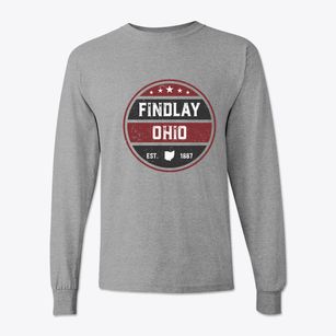 Findlay Ohio Americana Classic Long Sleeve T-Shirt
