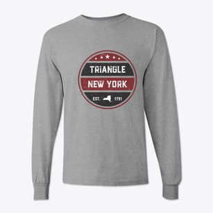 Triangle New York Americana Classic Long Sleeve T-Shirt