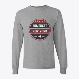 Somerset New York Americana Classic Long Sleeve T-Shirt