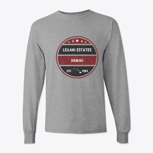 Leilani Estates Hawaii Americana Classic Long Sleeve T-Shirt