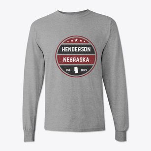 Henderson Nebraska Americana Classic Long Sleeve T-Shirt