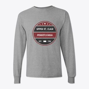 Upper St. Clair Pennsylvania Americana Classic Long Sleeve T-Shirt