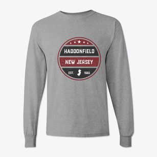 Haddonfield New Jersey Americana Classic Long Sleeve T-Shirt