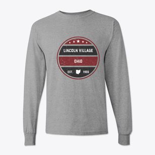 Lincoln Village Ohio Americana Classic Long Sleeve T-Shirt