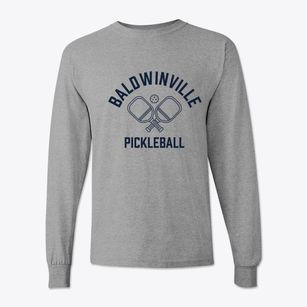 Baldwinville Georgia Pickleball Classic Long Sleeve T-Shirt
