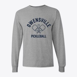 Owensville Missouri Pickleball Classic Long Sleeve T-Shirt