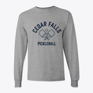 Cedar Falls North Carolina Pickleball Classic Long Sleeve T-Shirt