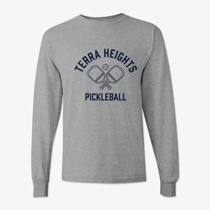 Terra Heights Kansas Pickleball Classic Long Sleeve T-Shirt