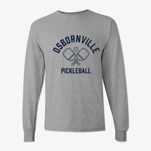 Osbornville North Carolina Pickleball Classic Long Sleeve T-Shirt
