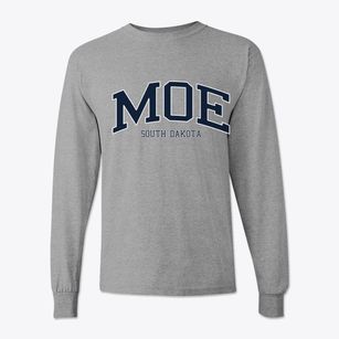 Moe South Dakota Traditional Classic Long Sleeve T-Shirt