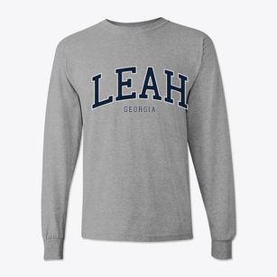 Leah Georgia Traditional Classic Long Sleeve T-Shirt