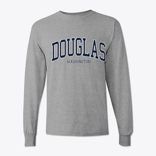 Douglas Washington Traditional Classic Long Sleeve T-Shirt