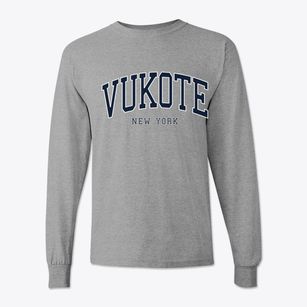 Vukote New York Traditional Classic Long Sleeve T-Shirt