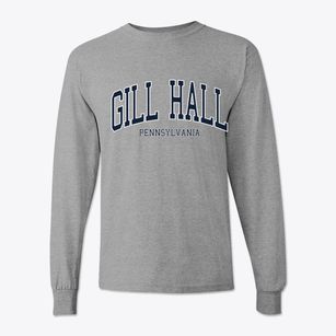 Gill Hall Pennsylvania Traditional Classic Long Sleeve T-Shirt