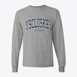 Yscloskey Louisiana Traditional Classic Long Sleeve T-Shirt