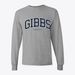 Gibbs Kansas Traditional Classic Long Sleeve T-Shirt