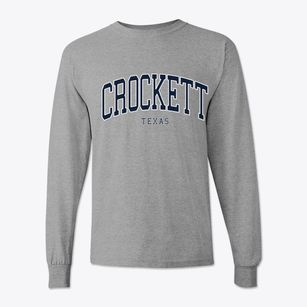 Crockett Texas Traditional Classic Long Sleeve T-Shirt